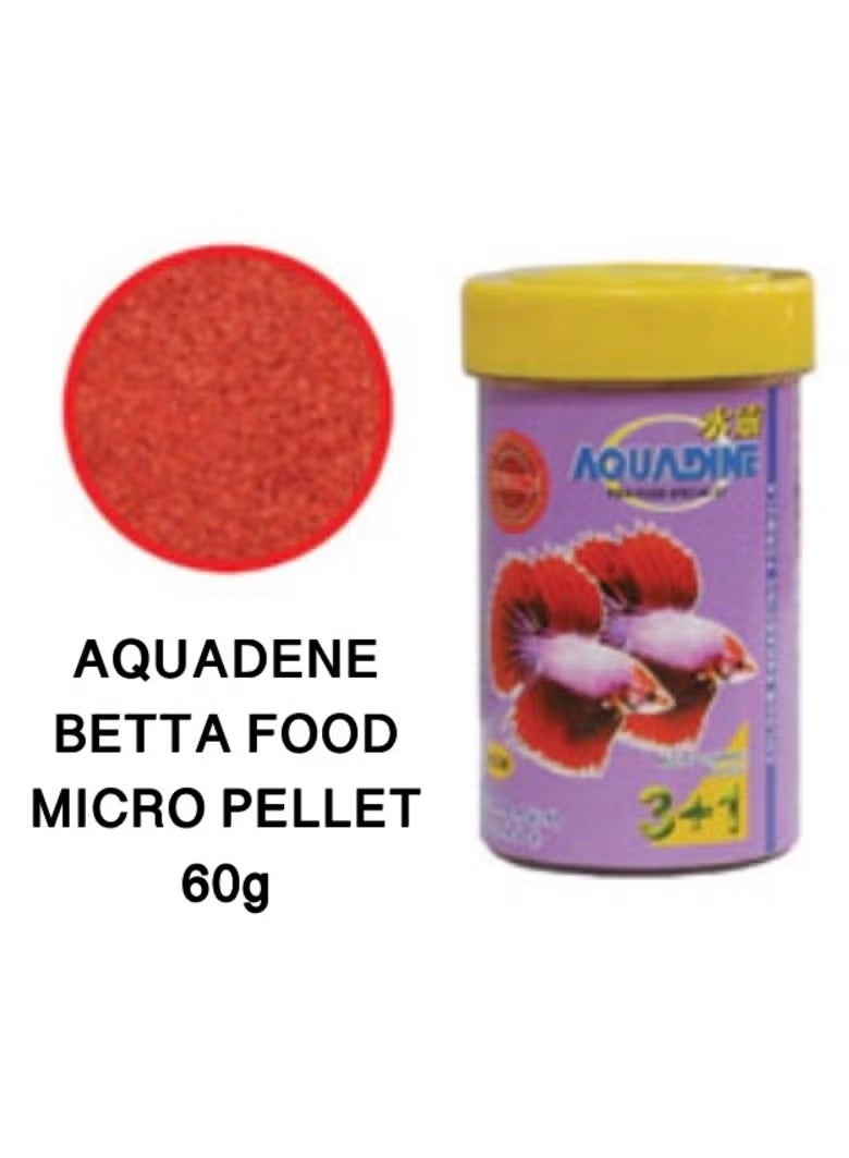 Aquadine Betta Basic Food- Multi Vatamins Added 60g - Image 2